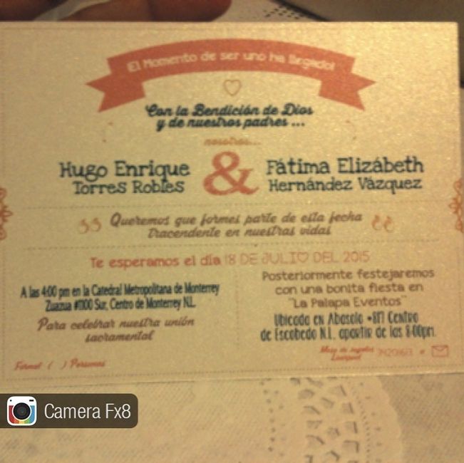 Nuestro kit de invitaciones. hyf - 3