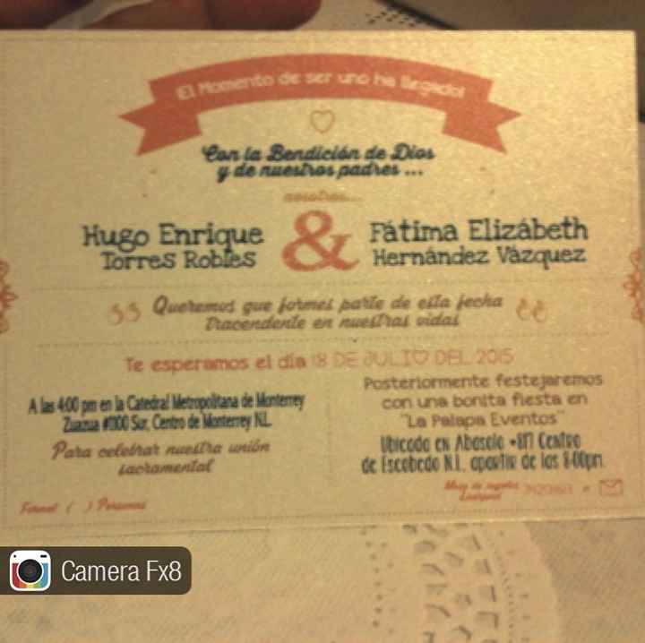 Nuestro kit de invitaciones. hyf - 3