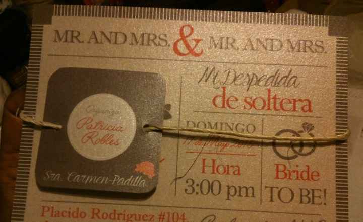 Nuestro kit de invitaciones. hyf - 6