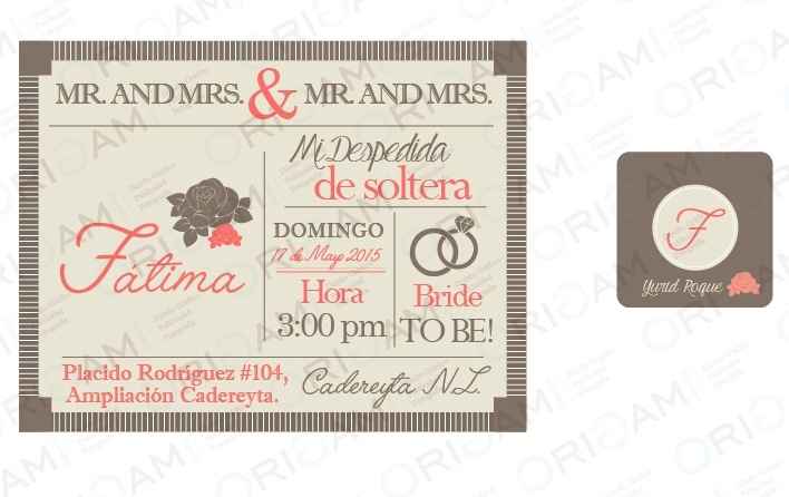 Invitación: despedida de solter... ¿cuál elegir? - 1