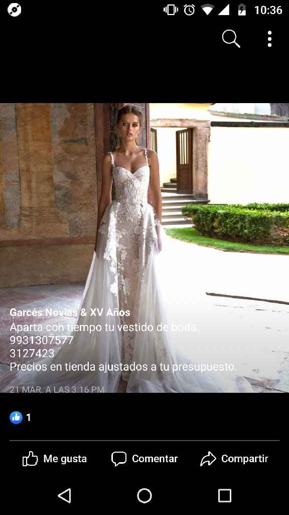 Donde buscar vestidos de novia en Villahermosa - 2