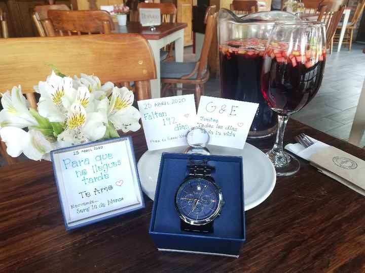 Reloj de compromiso 🤵⌚❤️ - 1