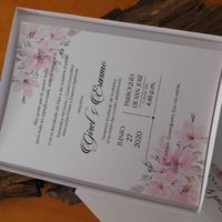 Invitaciones, velo o Tocado. - 2