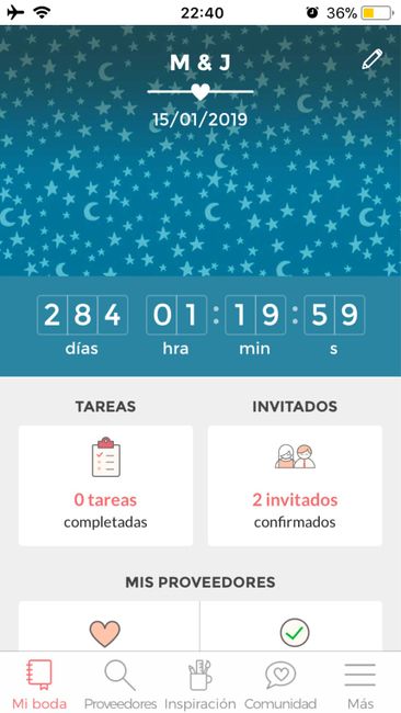 ¿Cuánto falta para que se casen? - 1