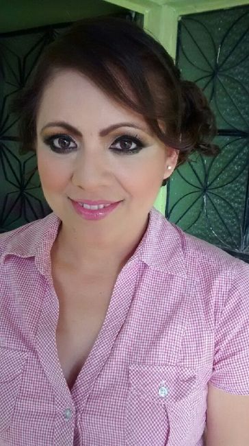 Mi prueba de maquillaje.... - 2