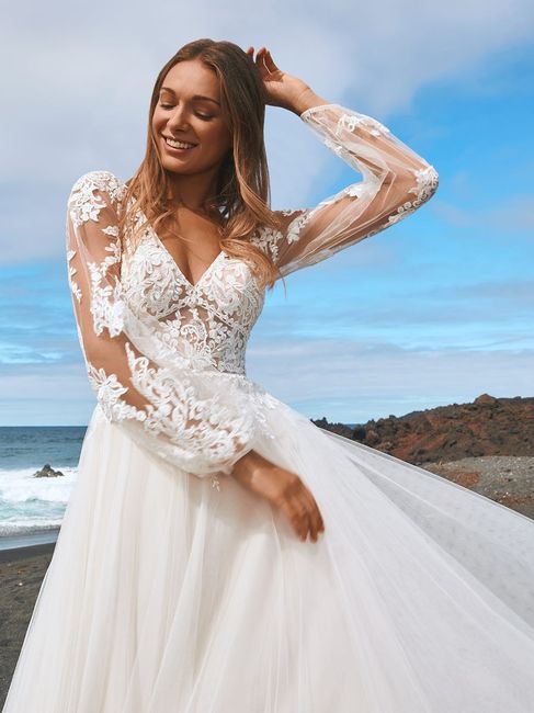Vestido de novia ¿Mangas o sin? 1