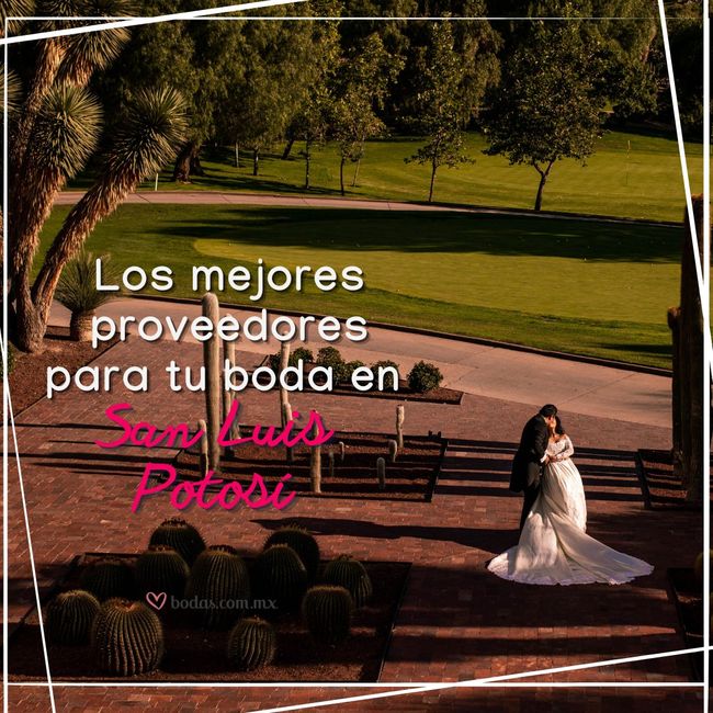 Los mejores proveedores para tu boda en San Luis Potosí 🌞 1