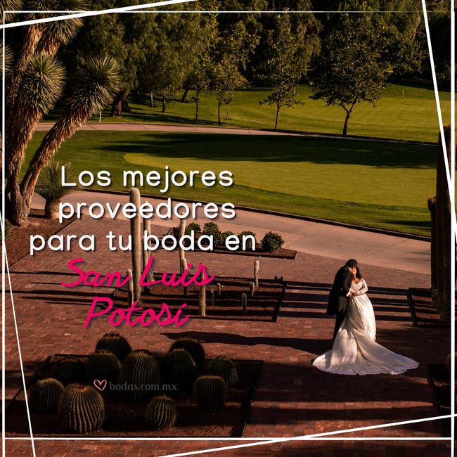 Los mejores proveedores para tu boda en San Luis Potosí 🌞 1