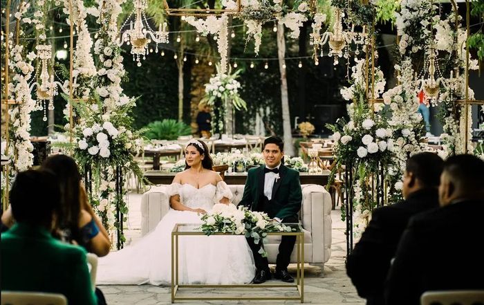 Bodas en blanco 🤍 1