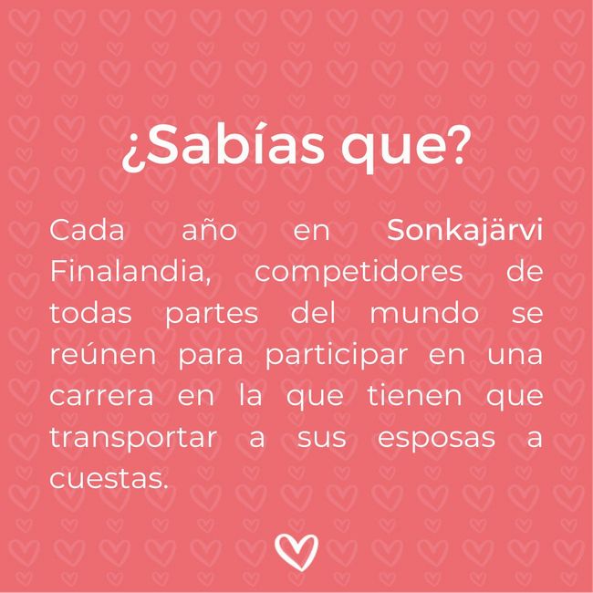 Sabías que... carrera con esposas - 1