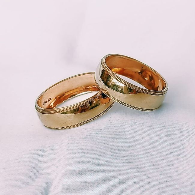 Anillos iguales ¿Cuál prefieres? 1