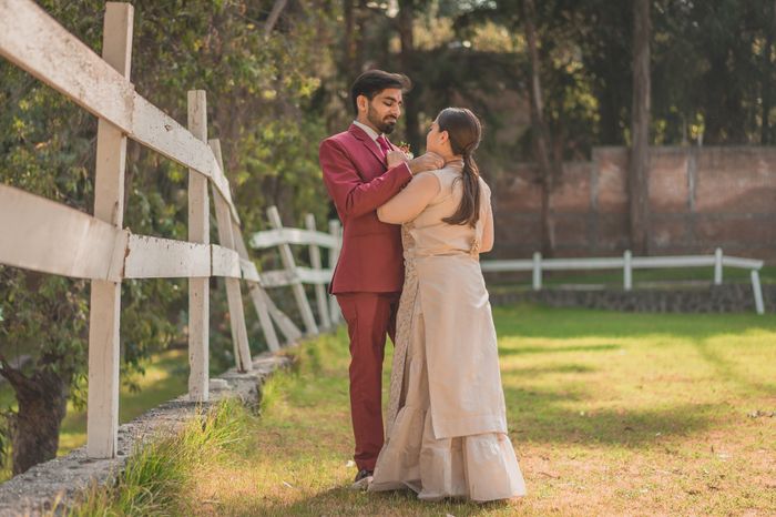 Novios casándose en rojo 💝 ¿Se animarían? - 2