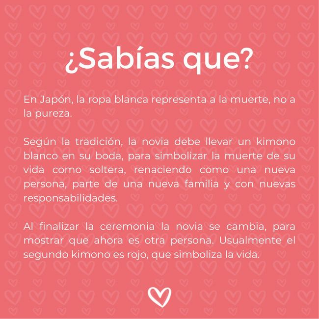Sabías que... moda nupcial Japón 1