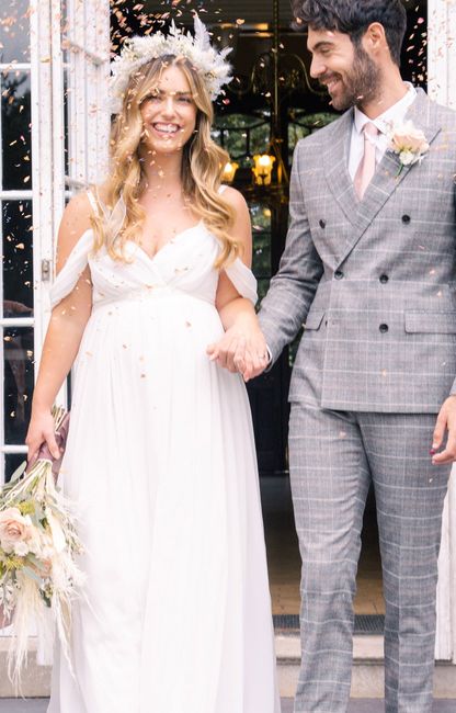 Vestidos de boda para embarazada ¿Qué debo buscar? 4
