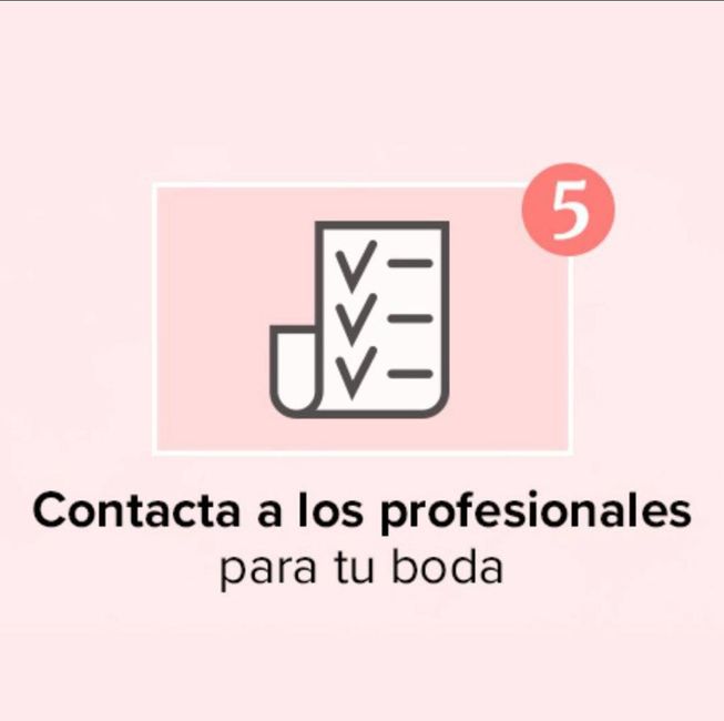 ¿Cómo comenzar a organizar la boda? 5