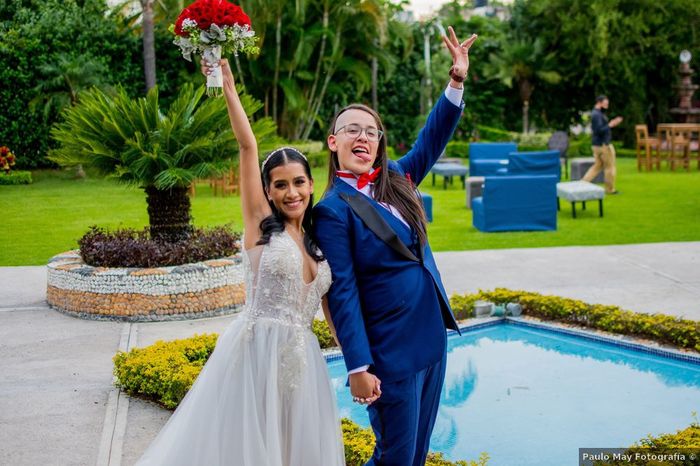 Una boda arcoíris 🌈 ¿Qué te parece? 2