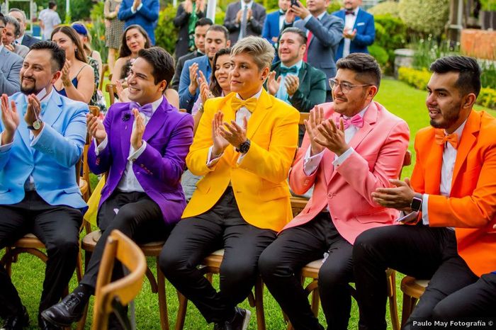 Una boda arcoíris 🌈 ¿Qué te parece? 4