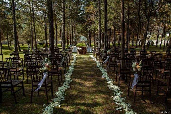 Boda al aire libre ¿Te animas? 🌾 2