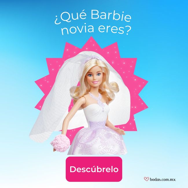 Descubre qué Barbie novia eres 👰💟 1