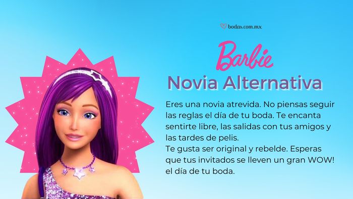 Resultados: Qué Barbie novia eres 3