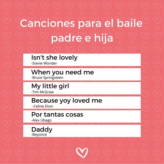 Canciones para el baile padre e hija 🤍🤗 1