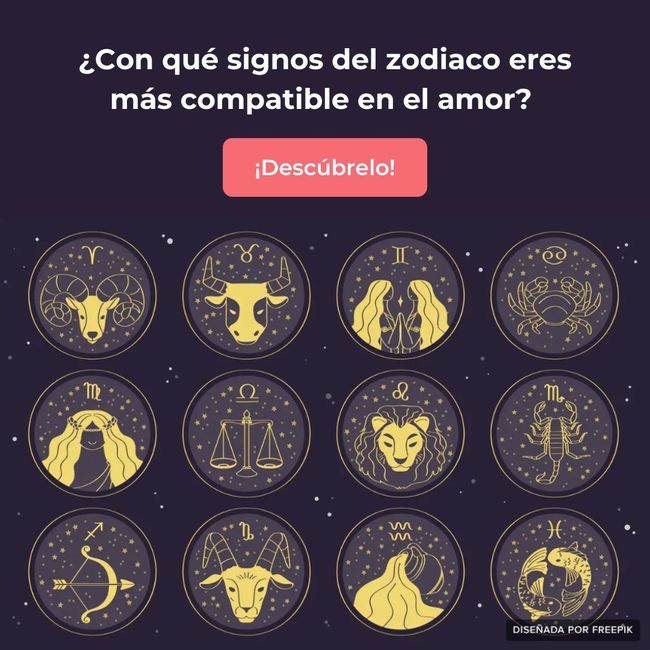 Descubre, con cuáles signos eres más compatible en el amor 🖤💜 1