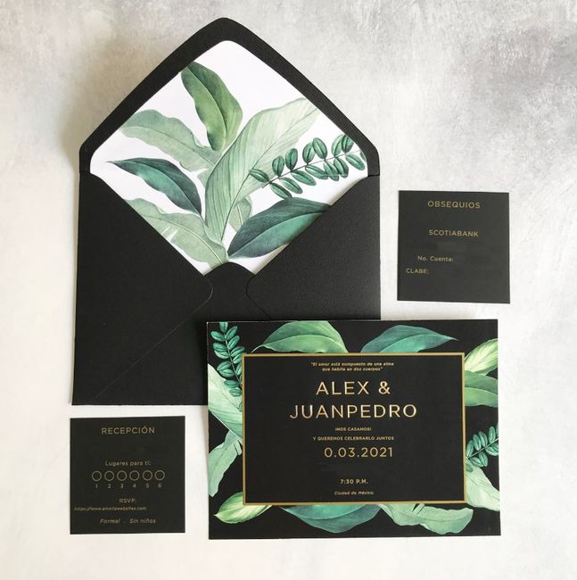 Invitaciones con diseños originales ¿A cuál le dices que sí? 😍 2