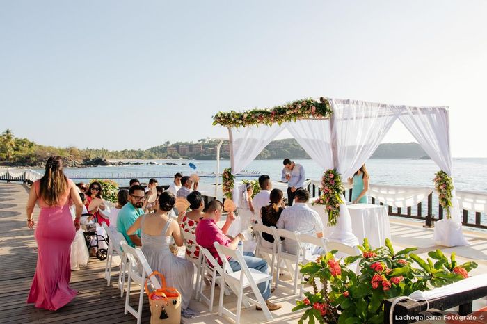 Ceremonias en una boda de playa 🌴🥥🕊 4