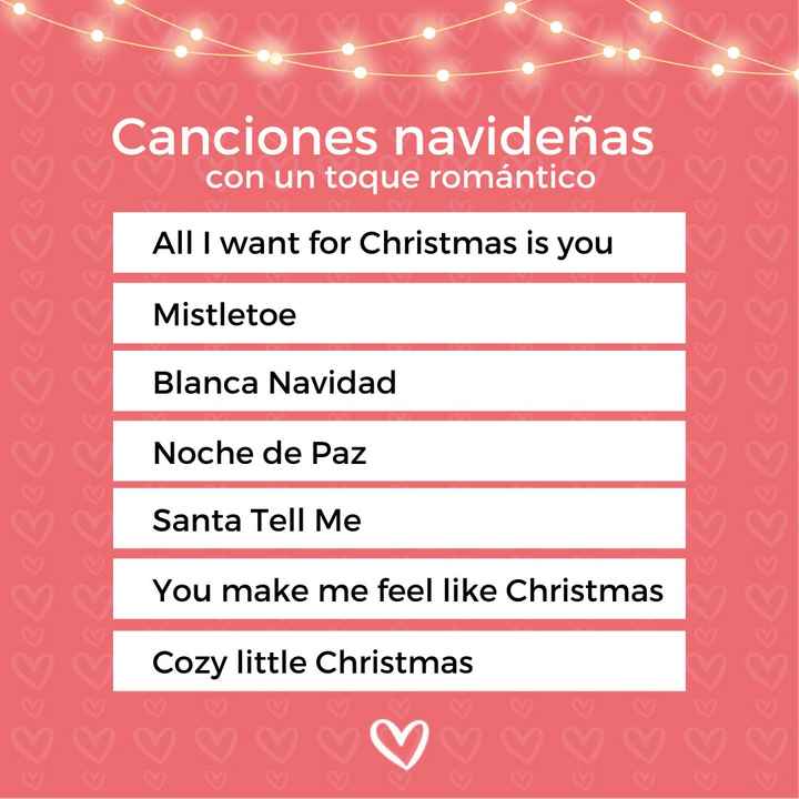 Canciones Navideñas, con un toque romántico 🎄💗 - 1
