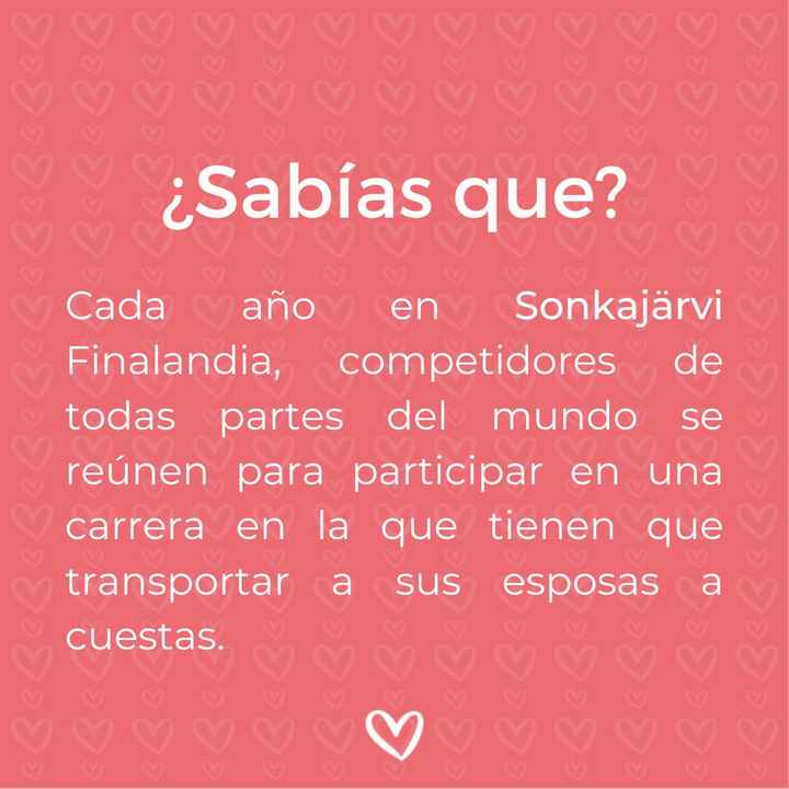 Sabías que... carrera con esposas - 1