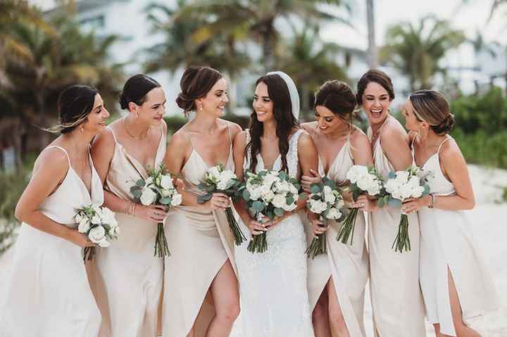 Damas de honor ¿de blanco? 🧐 - 1
