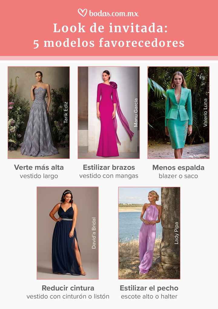 Look de invitada 5 modelos favorecedores - 1
