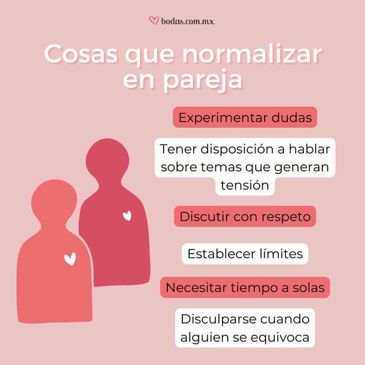 Cosas que normalizar en una relación 💗 - 1