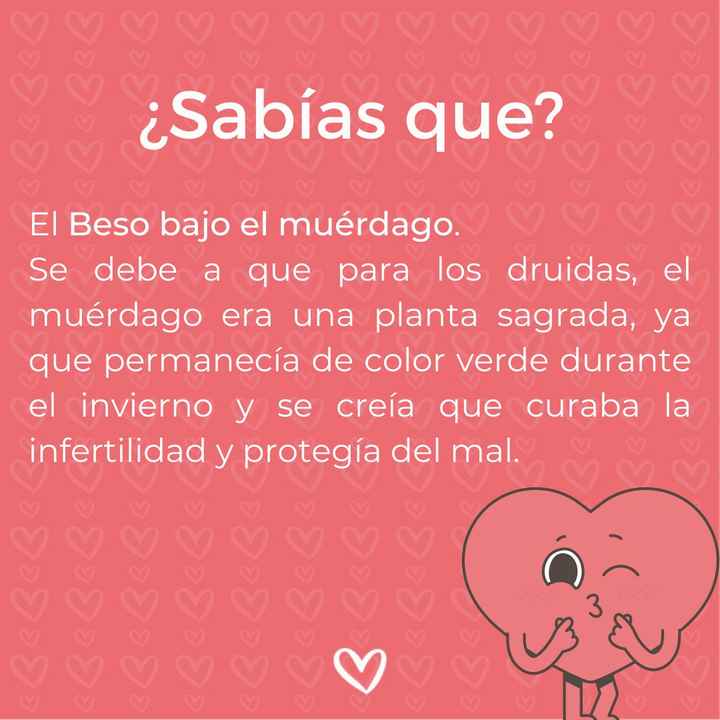 ¿Sabías que...? Beso bajo el muérdago 😽 - 1