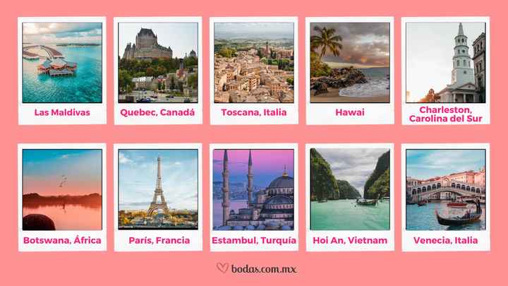 Los 10 lugares más románticos del mundo 🌍 para tu Luna de Miel - 2