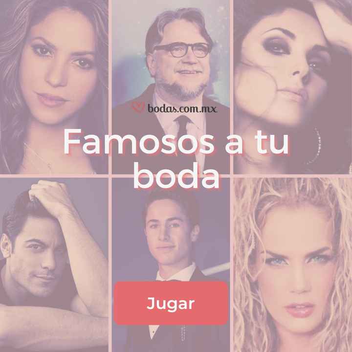 Famosos en tu boda ⭐ - 1