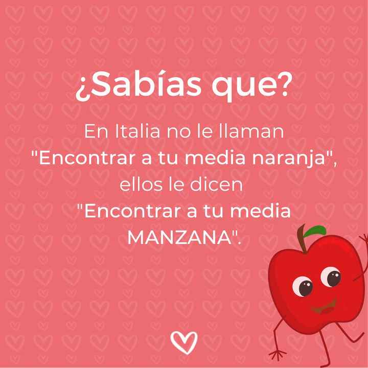 Sabías que... encontrar a tu 1/2 ____ - 1