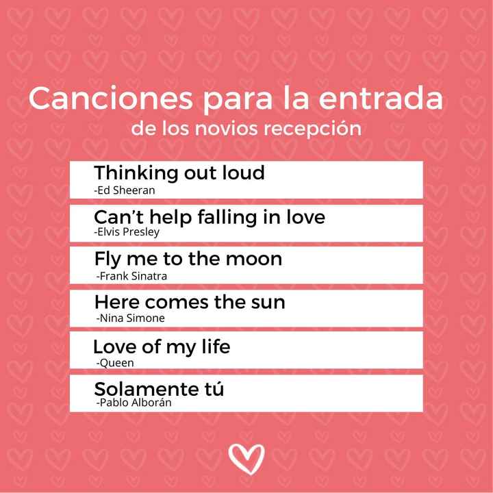 Canciones para la entrada de los novios a la recepción 🎶💜 - 1