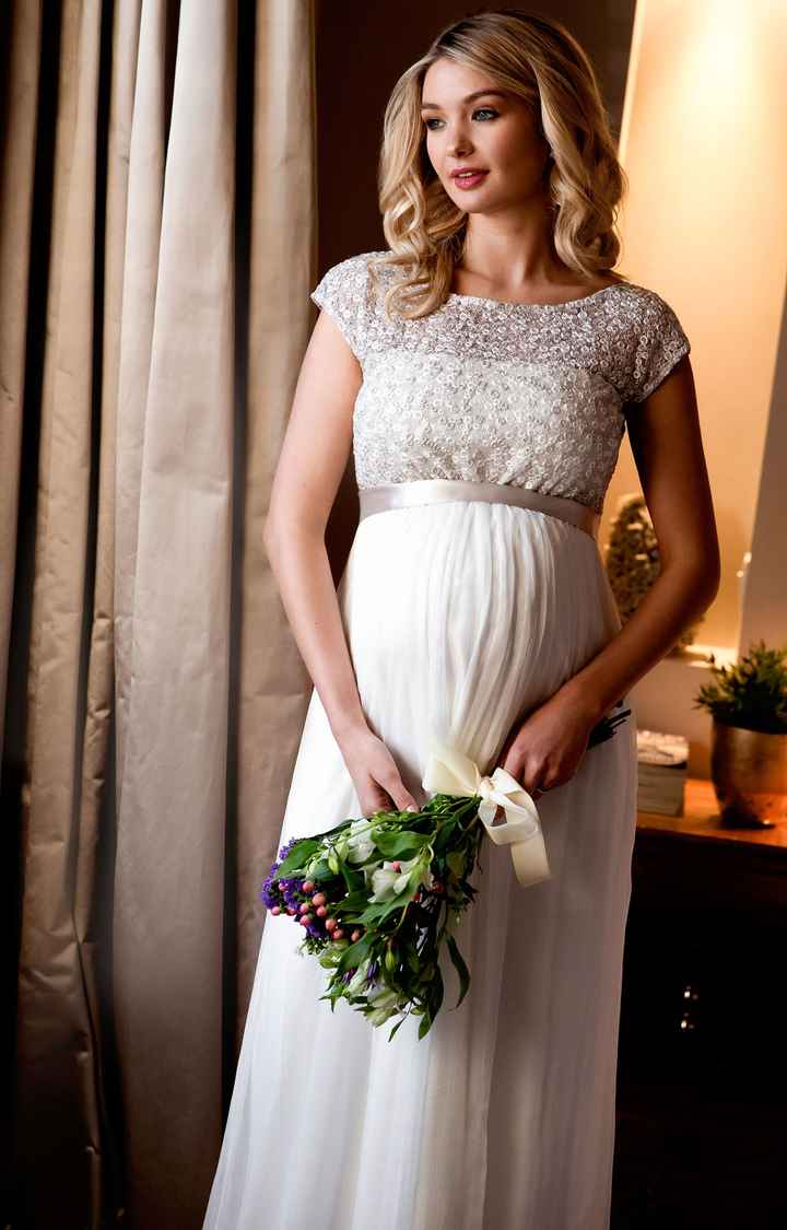 Vestidos de boda para embarazada ¿Qué debo buscar? - 2