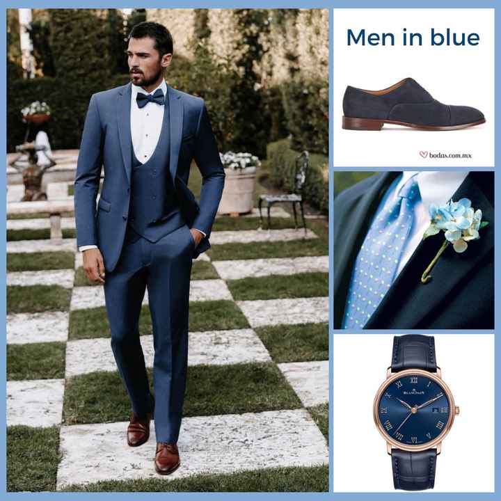 Novio en azul ¿Te atreverías? 💙 - 1