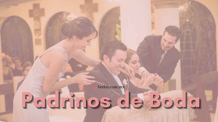 Padrinos de boda 💟 - 1
