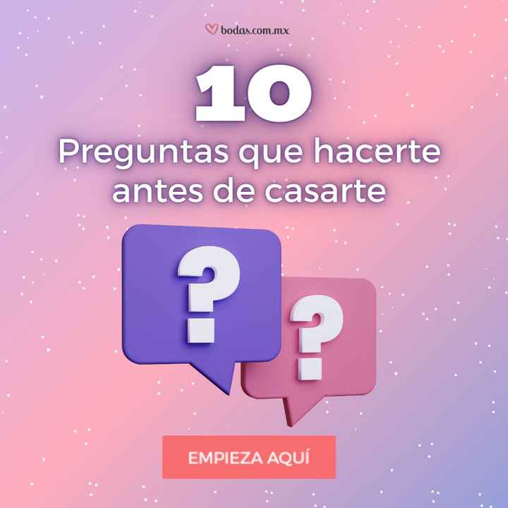 10 preguntas que hacerte antes de casarte ❔💍 - 1