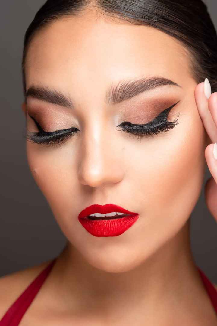 Inspiración: maquillaje labios rojos 💋 - 4