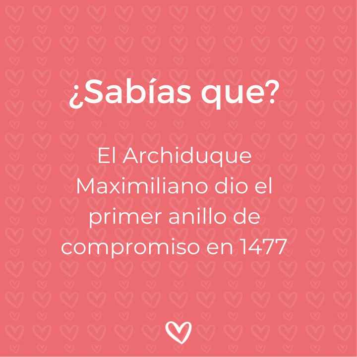¿Sabías que...? 💍 - 1