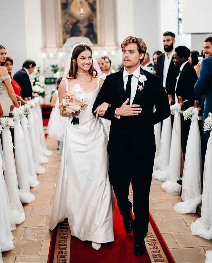 La boda de Dylan Sprouse y Barbara Palvin 🖤 - 7