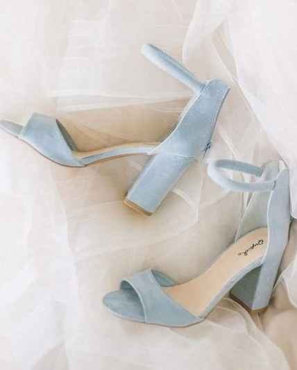 Zapatos en baby blue - 1