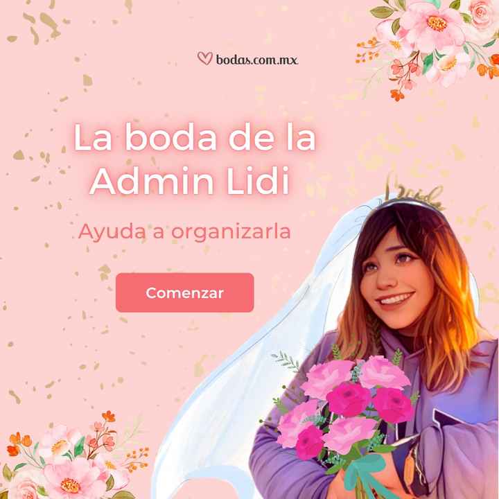 La boda de la Admin Lidi ¡Ayúdame a organizarla! 👰💗 - 1