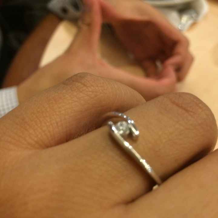 Anillo de compromiso - 1