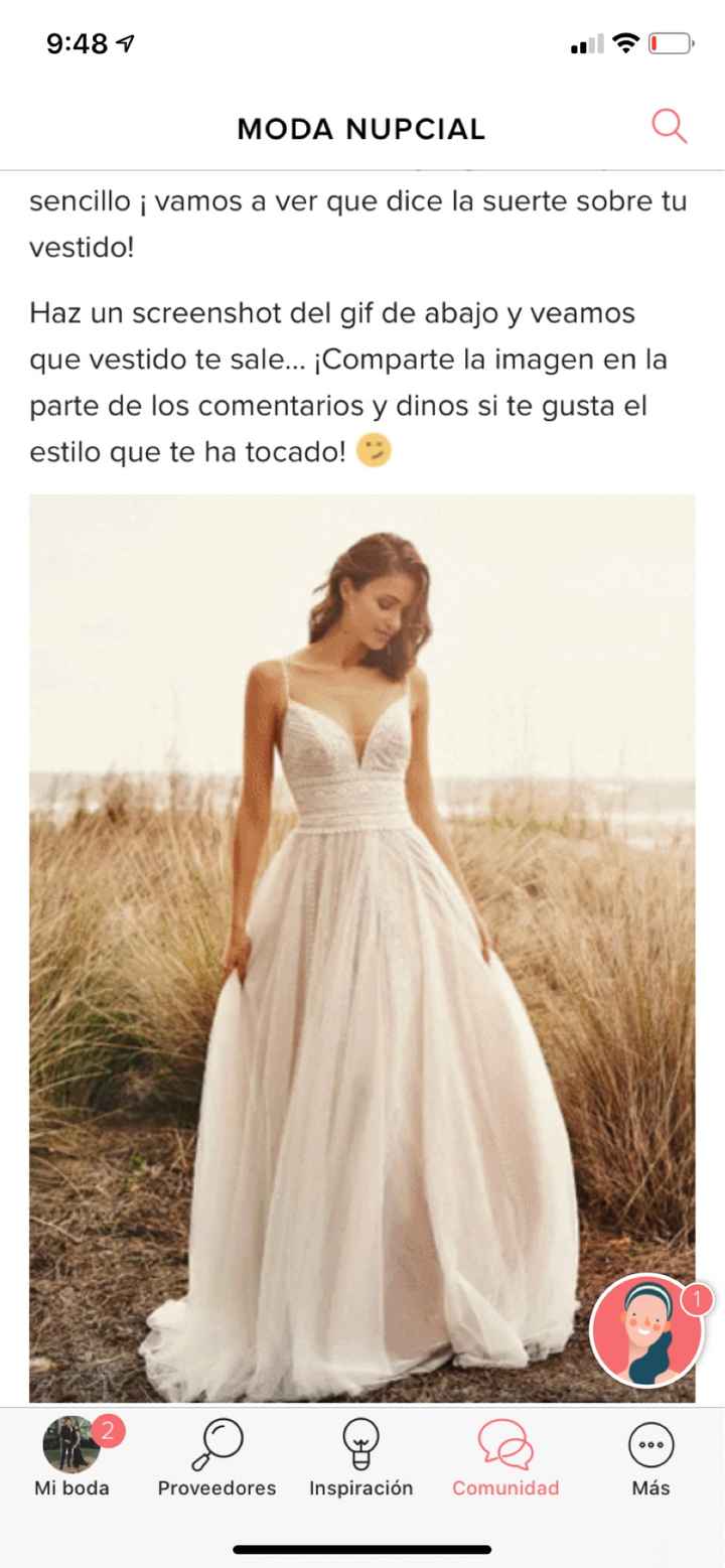 Haz screenshot y descubre tu vestido - 1