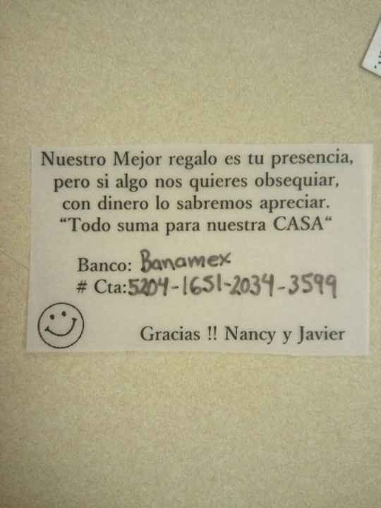 para pedir regalito monetario